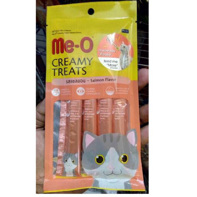 Snack Kucing Meo Creamy Treats Cat Food Snack Cair Kucing Me O