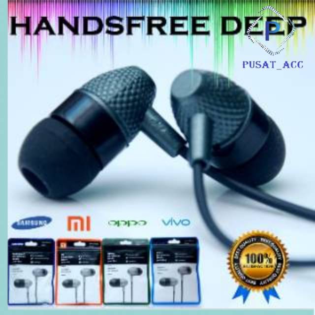 Handsfree  Ultra Deep Bass Bisa Telepon Branded