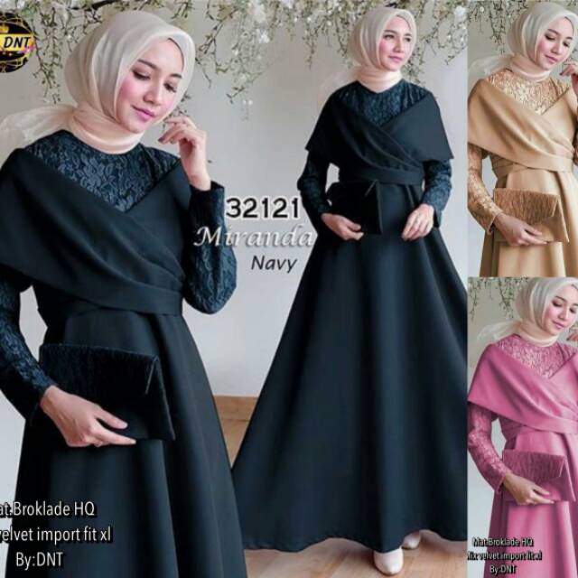 Baju Gamis Miranda Maxy / Baju Gamis (geser gambar untuk melihat yang lain)