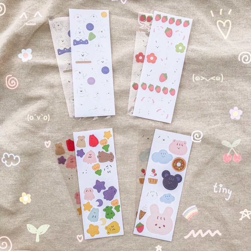 

2 Sheets Pico Stickers // Journaling & Scrapbook