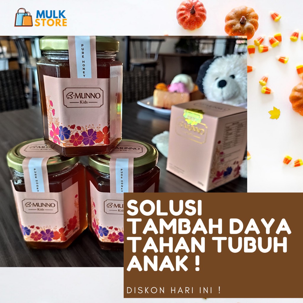 

BEDA dari Madu Lain! Madu Untuk Daya Tahan Tubuh Anak dan Balita dengan Madu Murni/Asli Bmunno