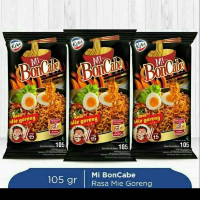 

Kobe mi boncabe mi goreng