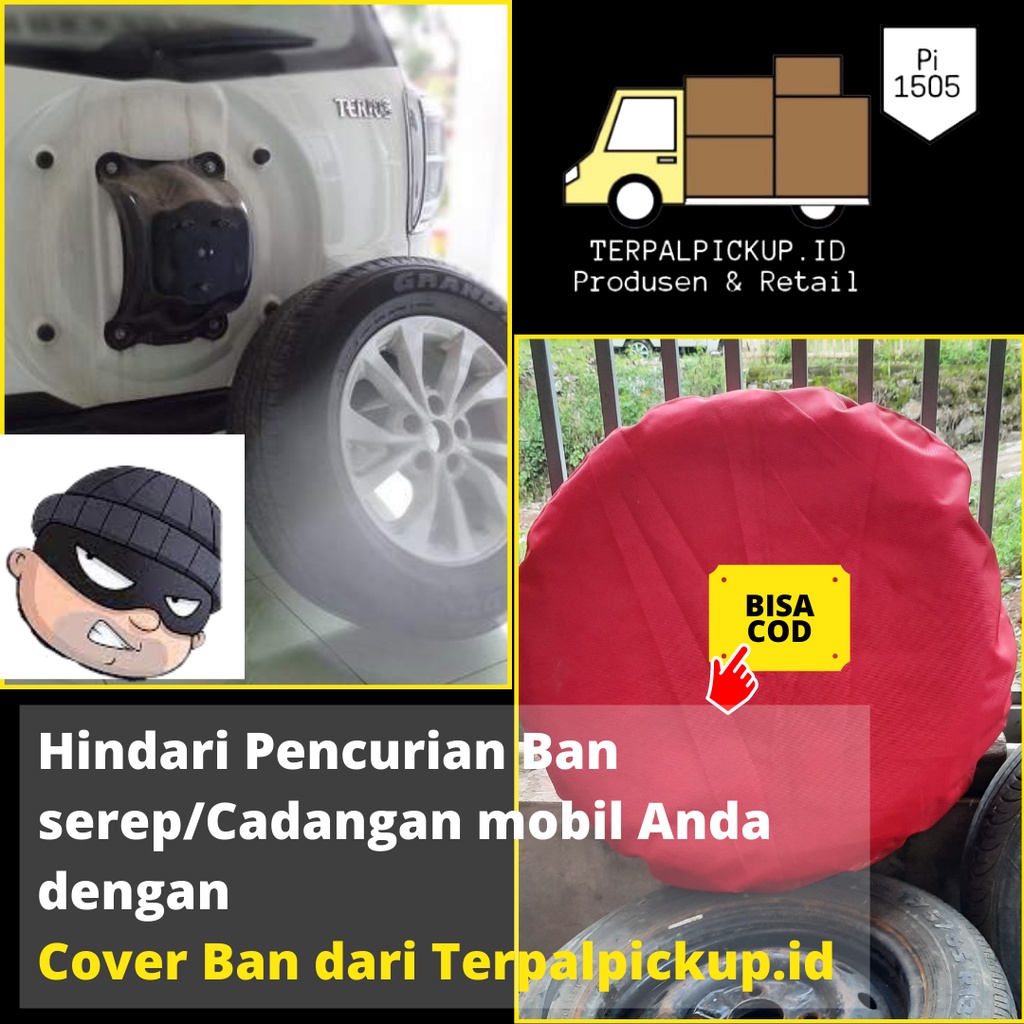 Cover Tutup Ban Mobil Pick Up dan Truk