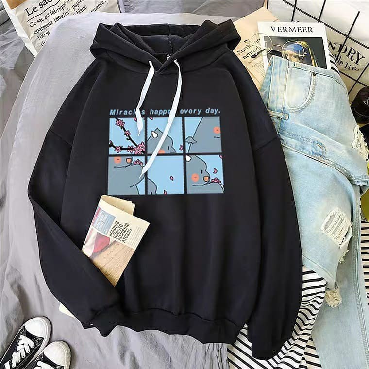 Sweater Hoodie Distro l Hoodie Cewek Cowok Bandung l Hoodie Original Tebal