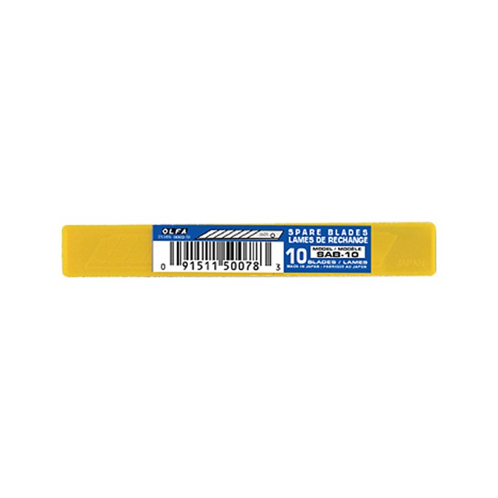 

Unik Refill 9Mm Spare Blade For Graphic Cutter Sab-10 Olfa Hemat