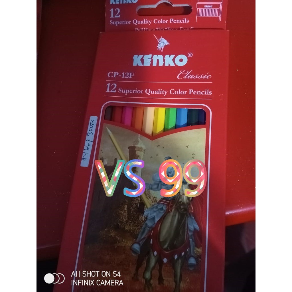 

Kenko Pensil Warna 12 Panjang CP-12F