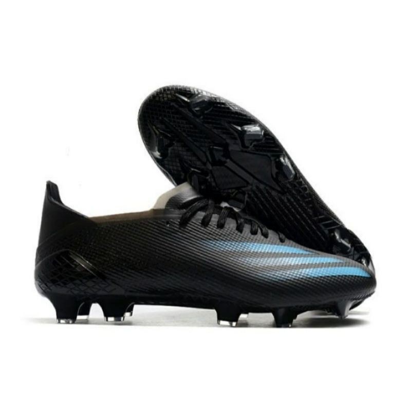 Sepatu Bola Adidas X Ghosted Darkmotion Black Blue FG