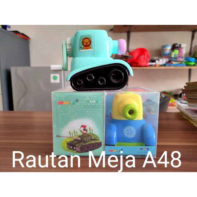 

Rautan meja, rautan putar, pencil sharperner, rautan duduk, kekinian, terbaru, dan terlaris A48