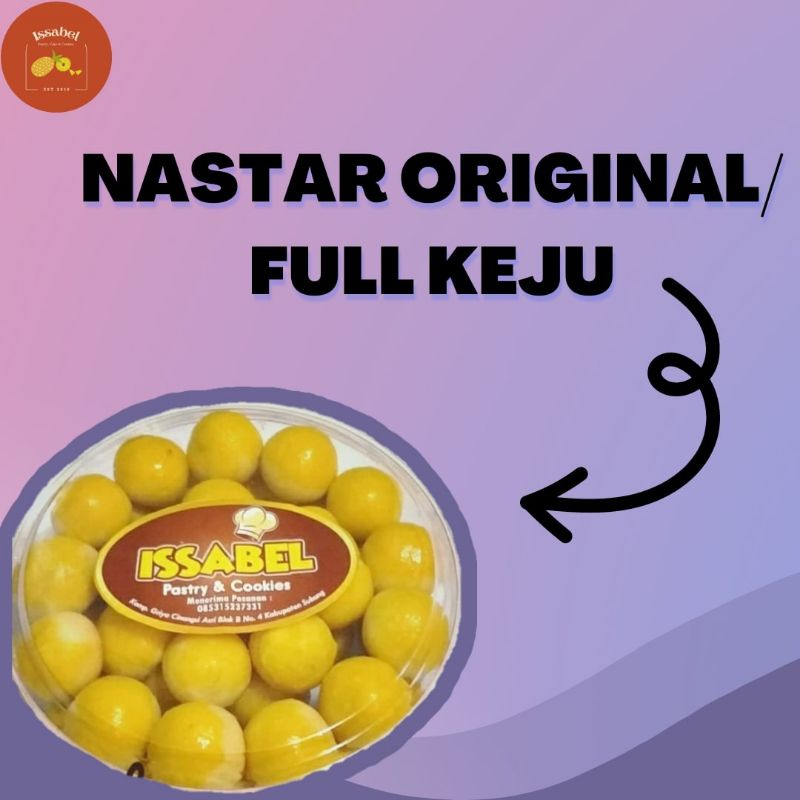 

Nastar Original / Nastar Full Keju (Kue Kering Spesial Lebaran)
