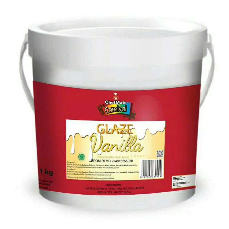 CHEFMATE GLAZE VANILLA 1kg
