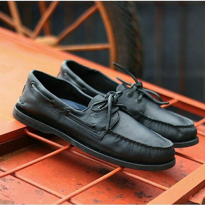 sperry top sider black