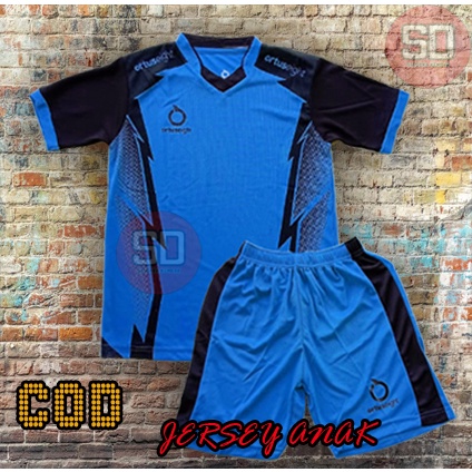 [COD] Jersey Olahraga Junior Anak-anak Futsal Bola Badminton Voly Kualitas Premium