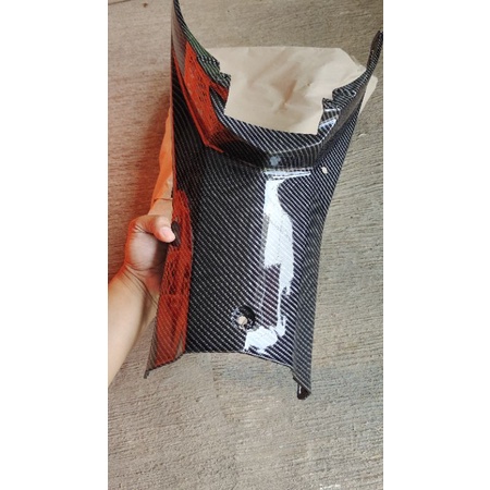 underseat yamaha nouvo z carbon hitam