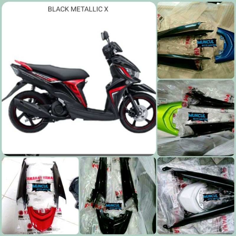 Sambungan body belakang Mio soul gt 115 Set original yamaha