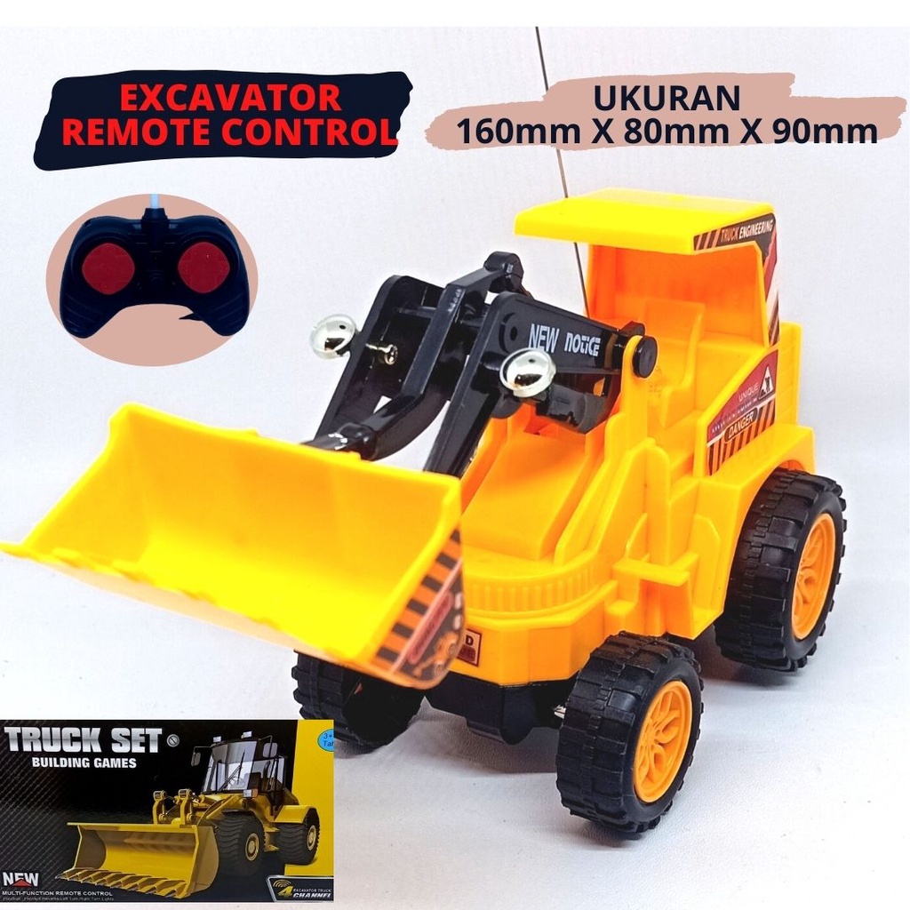 MAINAN RC MOBIL BEKO EXCAVATOR TRUK KONSTRUKSI ENGINEERING REMOTE CONTROL TERBARU