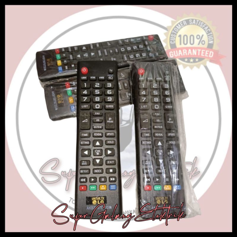 Remote TV Led / Remote TV Untuk TV LED LG, Samsung, Toshiba, Sharp, Polytron