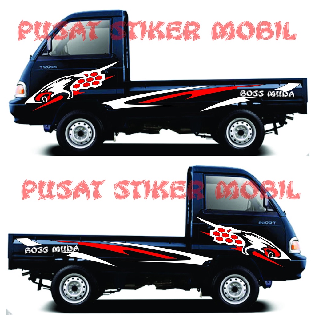 Stiker mobil pick up L300 pick up Suzuki apv pick up grandmax terbaru