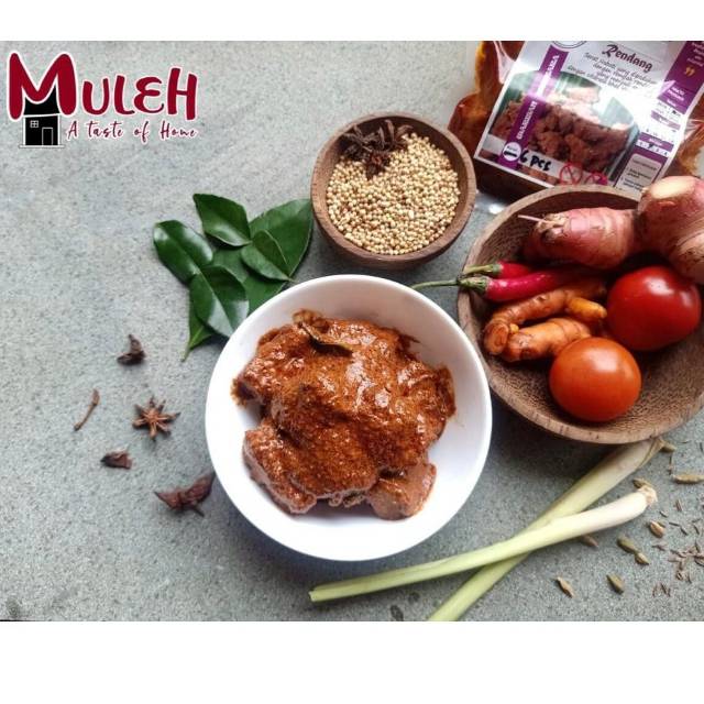 

Muleh Vegetarian Vegan Friendly Rendang Siap saji isi 6pcs
