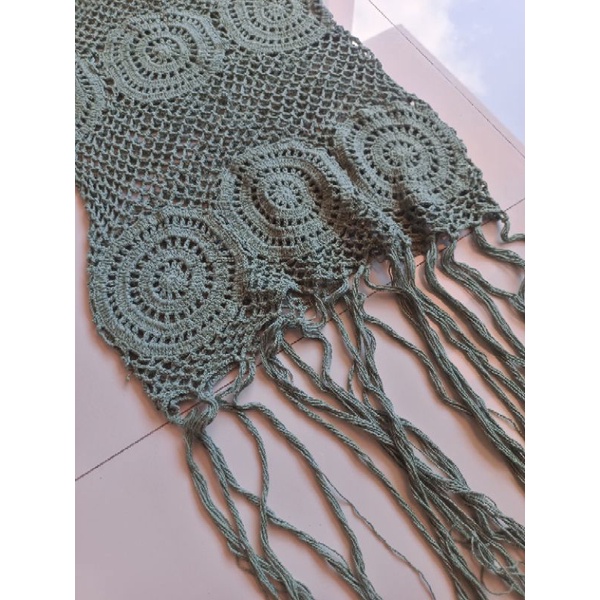 Bikini Dress Outer Crochet Rajut