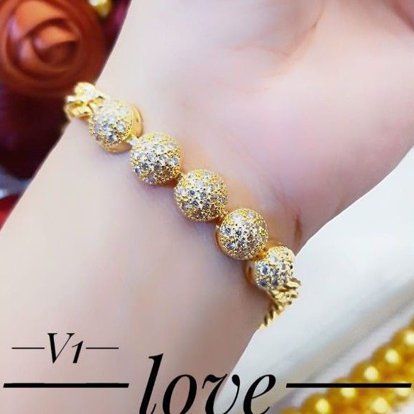 Xuping Gelang Lapis emas 24k 3004n