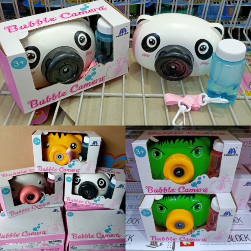 mainan anak kamera bubble/bubble camera