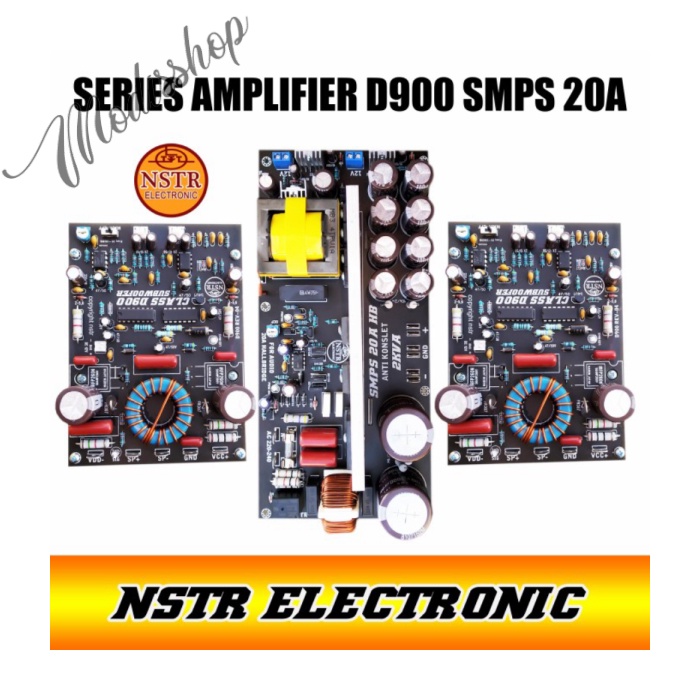 SERIES AMPLIFEIR CLASS D900 SMPS 20A