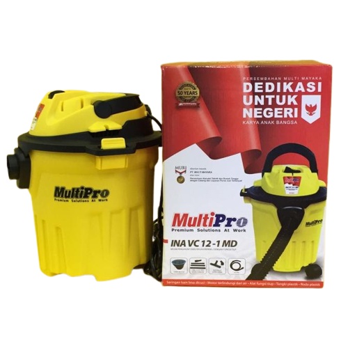 Multipro Vacuum Cleaner VC 12-1 MD Wet &amp; Dry / Vacum Penyedot Debu Basah Kering