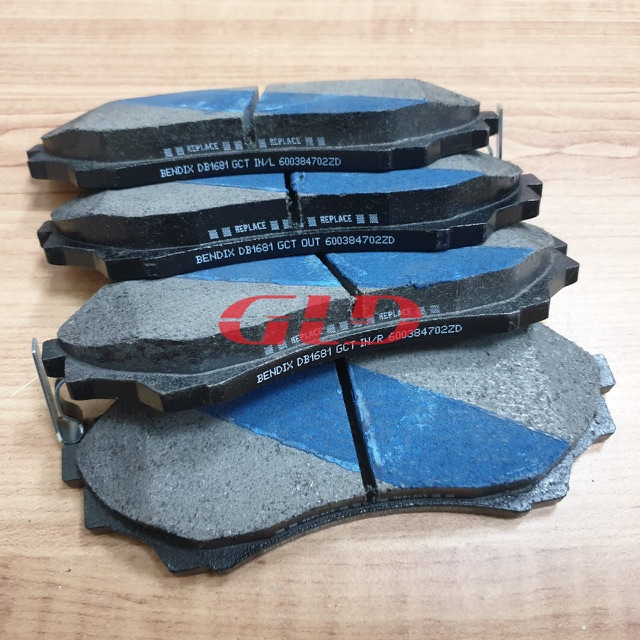 BRAKE PAD - KAMPAS REM DEPAN FORD RANGER / FORD EVEREST BENDIX DB1681 GCT