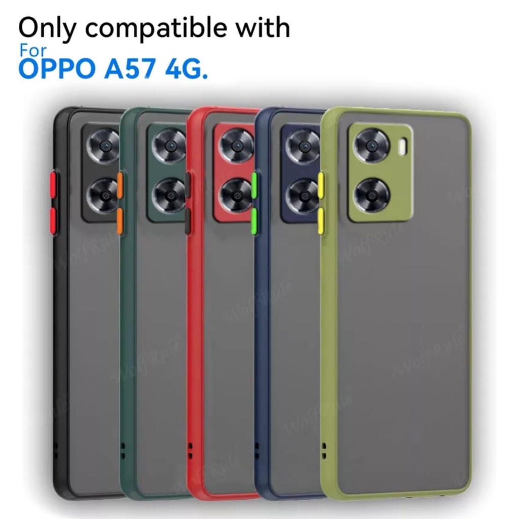 PROMO NEW CASE Oppo A57 4G 2022 A77s Case AERO Dove Full Protec Camera | Case Aero My Choice Color Premium Qualitiy Casing Handphone Casing OPPO A57 4G