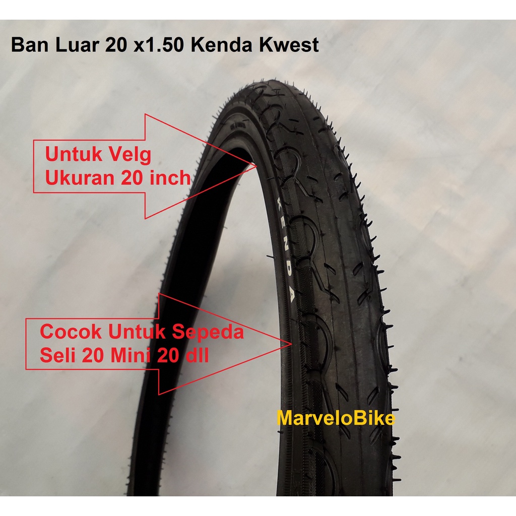 BAN LUAR KENDA KWEST 20 X 1.50