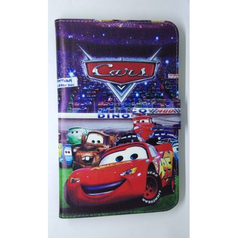 Flip case flip cover buat tab dengan gambar karakter dan polos sarung table