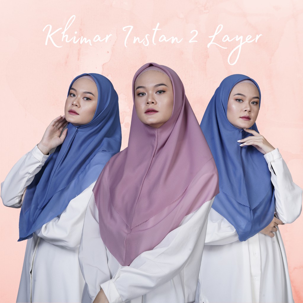 JILBAB KHIMAR ASHYA INSTANT DUA LAYER PART 2