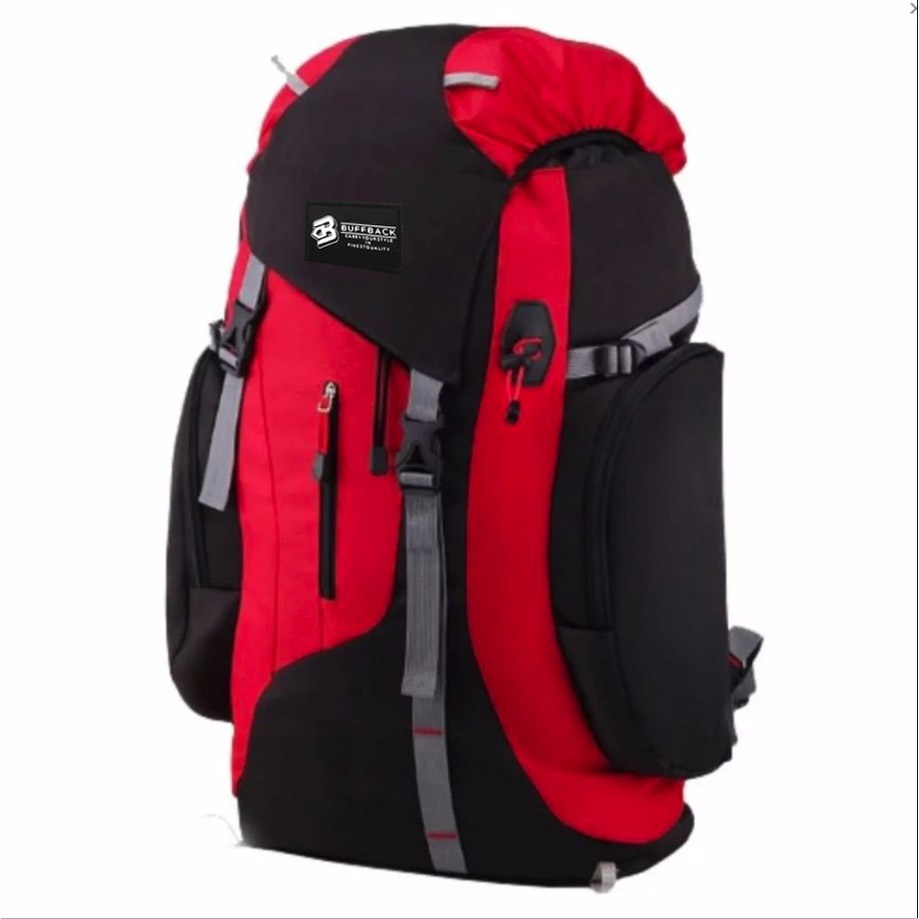 Tas Ransel Outdoor Gunung Camping Mountaineering 60L Buffback