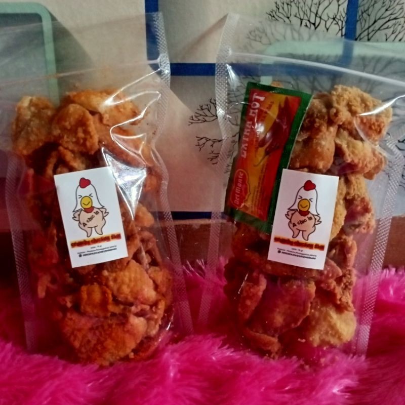 

kulit ayam krispy crunchy