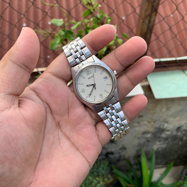 Jam Tangan Pria Seiko 7n42 9020 Quartz Rare Dial