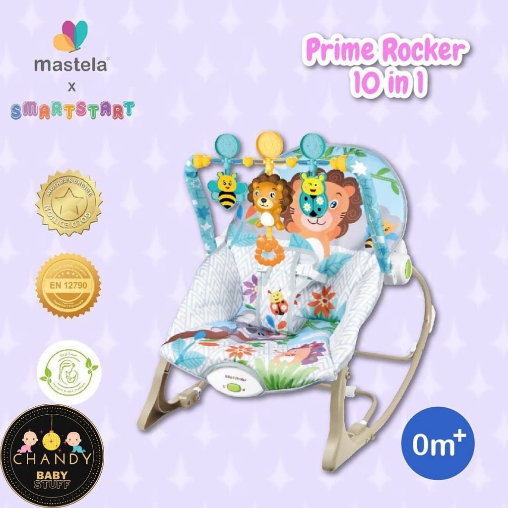 BOUNCER SPACE BABY ZX 1803, SMARTSTART 10 IN 1 INFANT TO TODDLER ROCKER, (GRATIS BUBBLEWRAP+GRATIS HADIAH LANGSUNG)-8