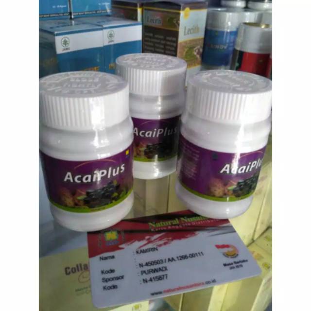 Acaiplus produk asli nasa obat pelangsing badan Optislim-cara diet aman dan cepat alami
