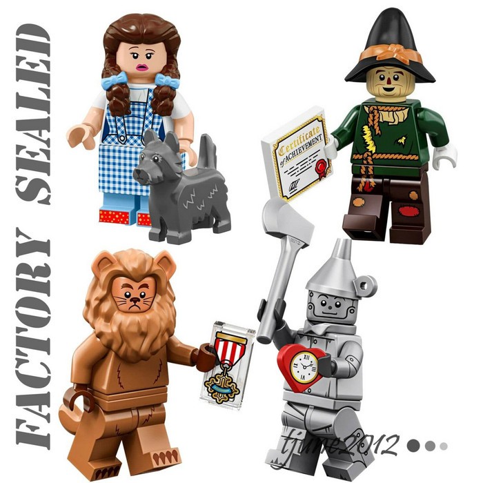 lego minifigures wizard of oz