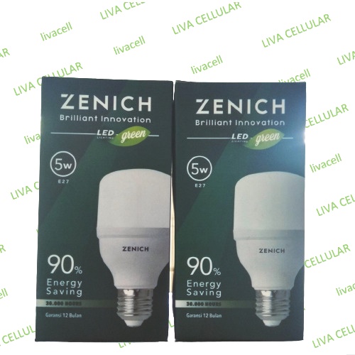 LAMPU LED 5W 10 W 20W KAPSUL ZENICH GREEN