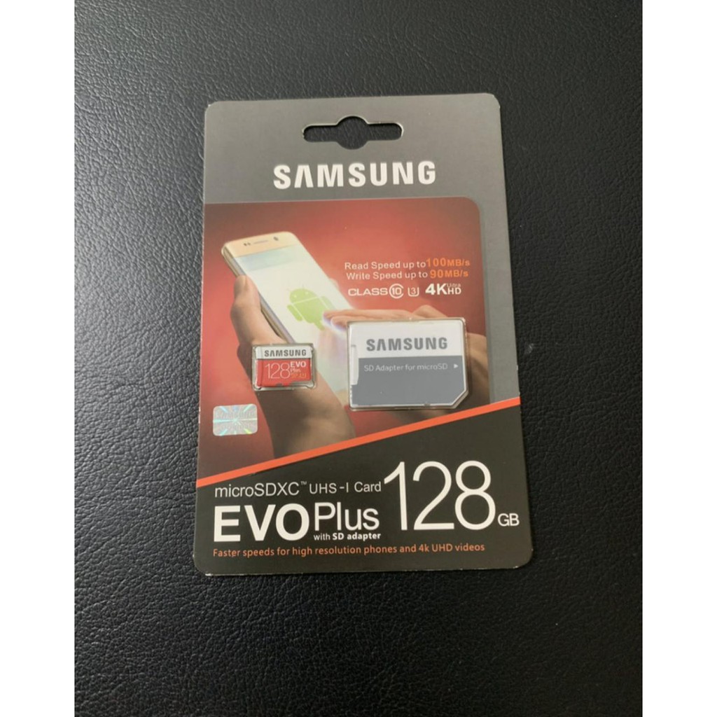 Samsung MicroSD 128GB EVO PLUS 100MB/s Micro SD Card Samsung 128 gb