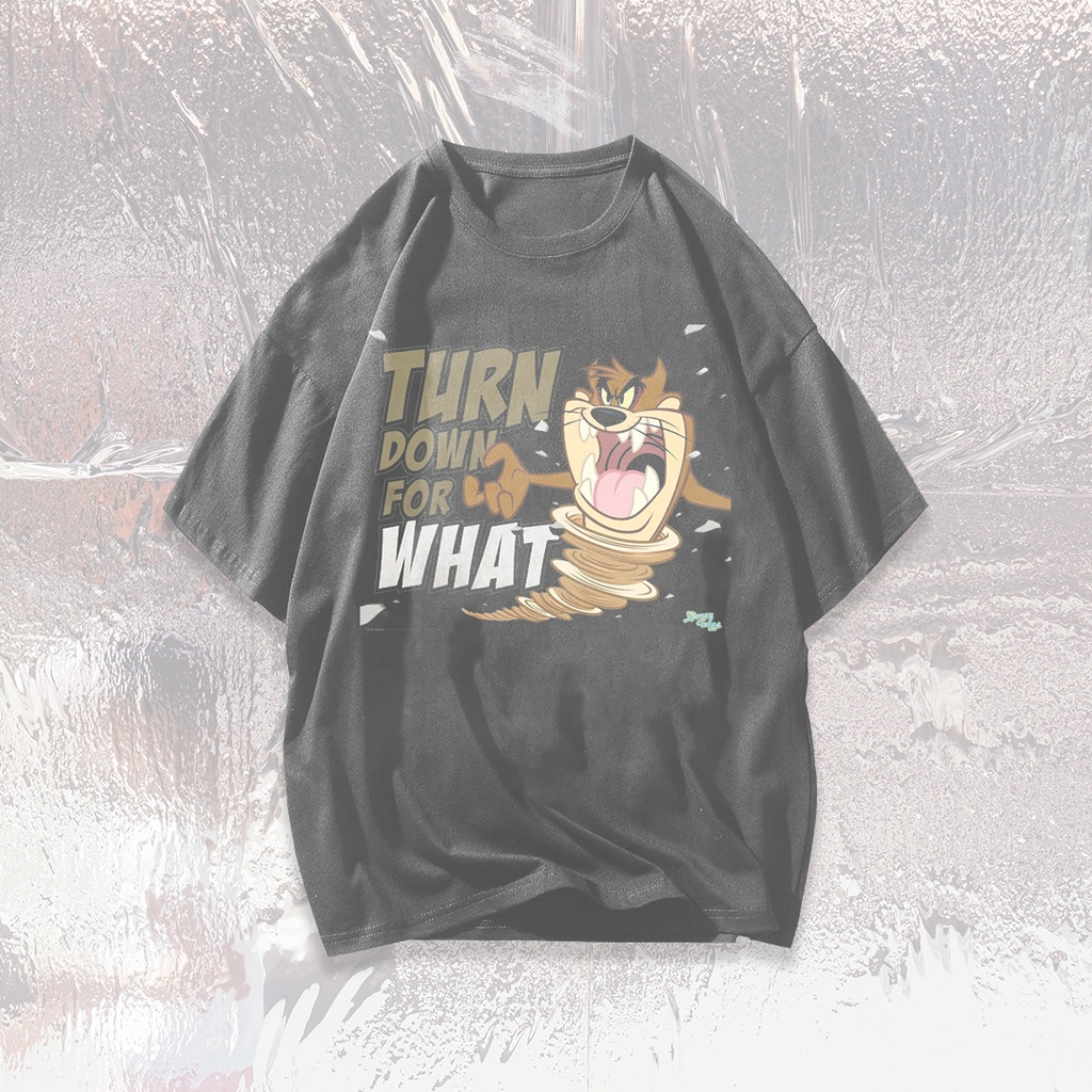 kaos cartoon TAZMANIA DEVIL VINTAGE TSHIRT oversize cut style/cotton Premium 24s digital printing