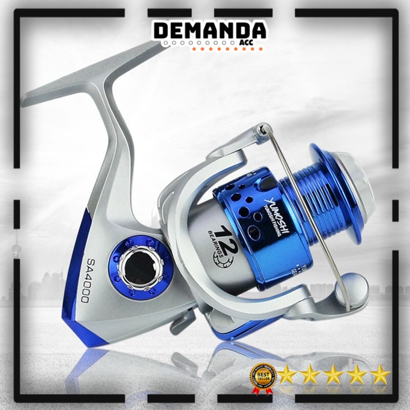 YUMOSHI SA2000 Series Reel Pancing / Gulungan Pancing Fishing Reel 5.5:1 Gear Ratio