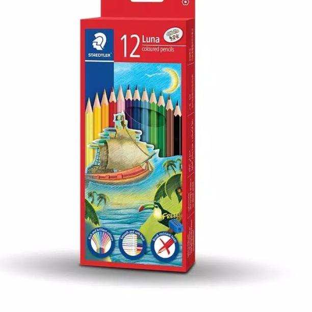 

Limited - Pensil Warna Panjang Staedtler Luna 12 warna