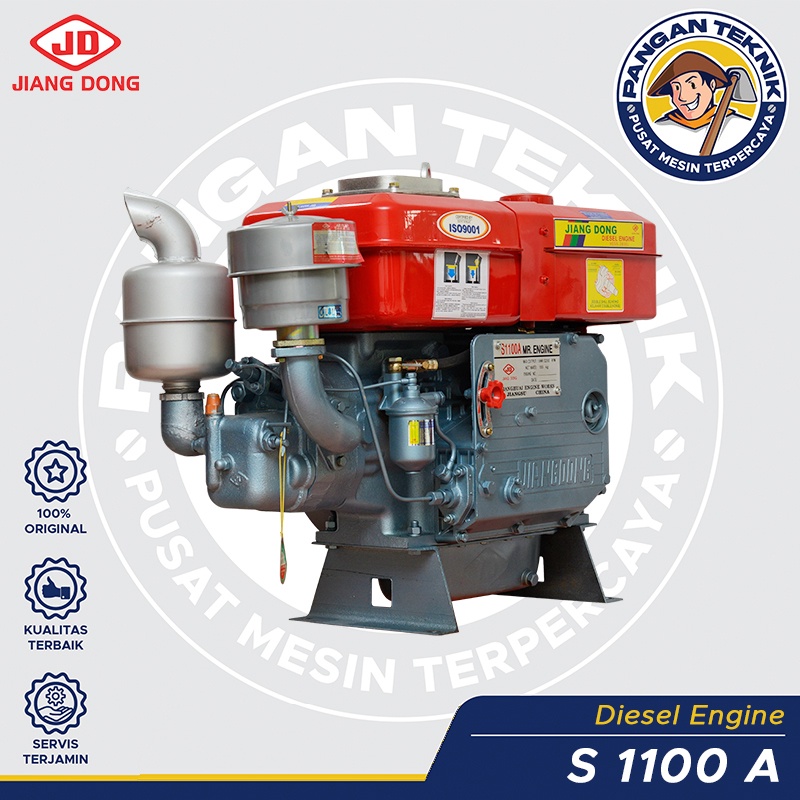 MESIN DIESEL JIANG DONG | S1100A | MESIN DIESEL 16 PK