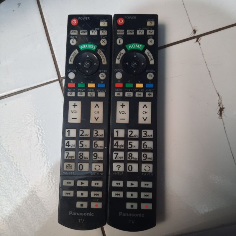 REMOTE REMOT TV PANASONIK 3D N2QAYB000746 N2QAYB000936 ORIGINAL ASLI