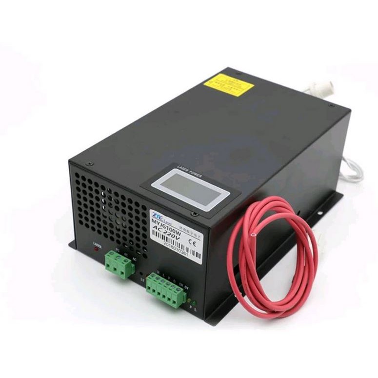 Power supply laser co2 100W power supply mesin laser co2 100w