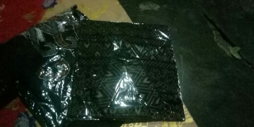 Kemeja Batik Pia Lengan Pendek Motif Manggar Terlaris Size M, L, Xl ( Original )