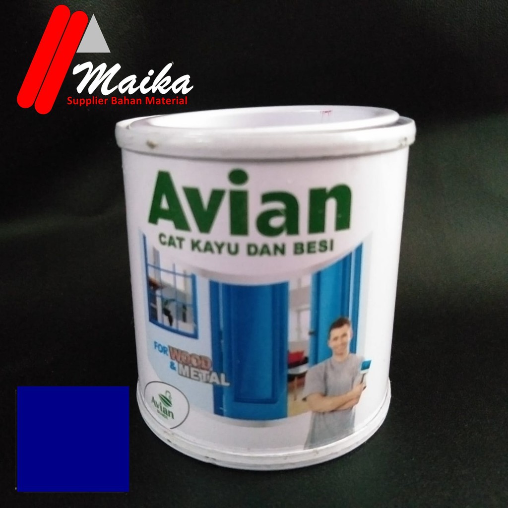 Jual Cat Kayu Dan Besi Avian Synthetic 733 Ocean Blue 50cc Shopee Indonesia 1110