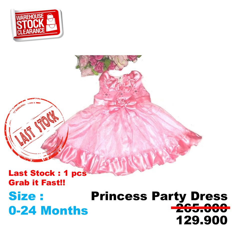 Baju Princess Party Dress / Baju Pesta Bayi dan Anak
