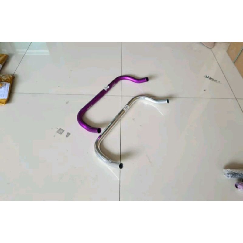 Handlebar stang Brain bull horn bullhorn fixie seli mini felo road bike trek fixie sepeda balap stang sepeda